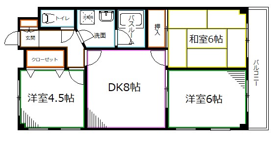 ビアーレ小金井 間取り