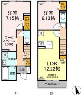 グラナーデ高井戸東 間取り