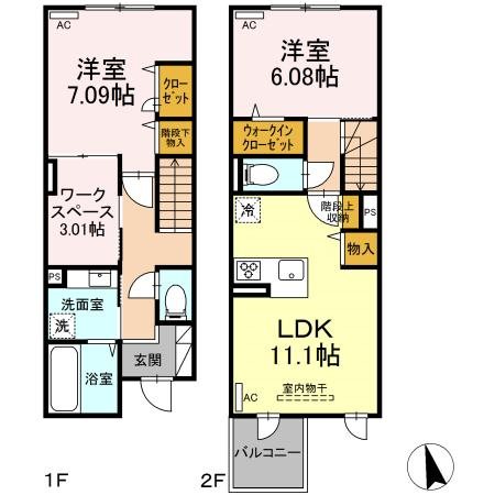 グラナーデ高井戸東 間取り図