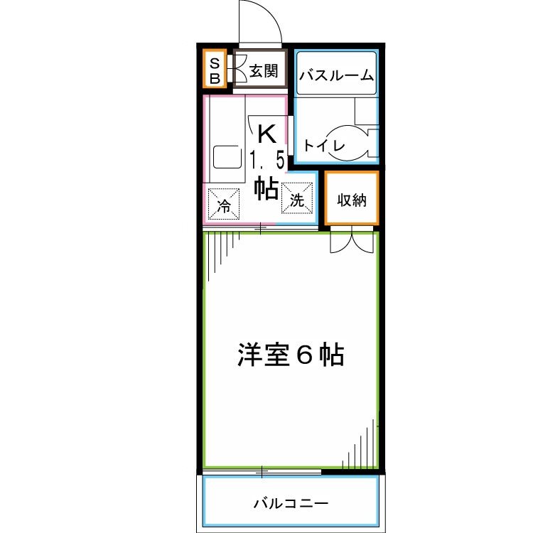 ファミーユ国分寺 間取り