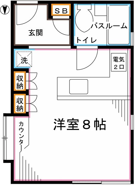 国立館 間取り