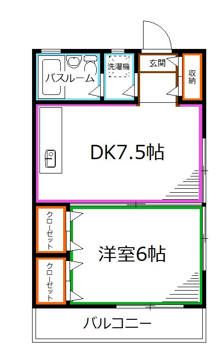 青葉ハイツ 間取り