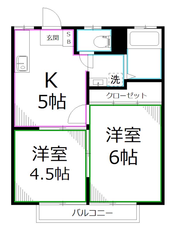 ドエルイズミ 間取り