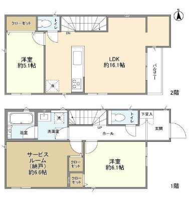 Kolet鷹の台 間取り