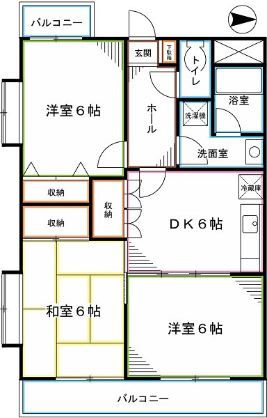 メゾン寿 間取り