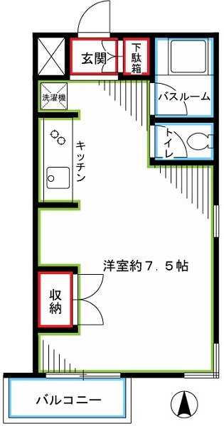 マンションF＆A 間取り