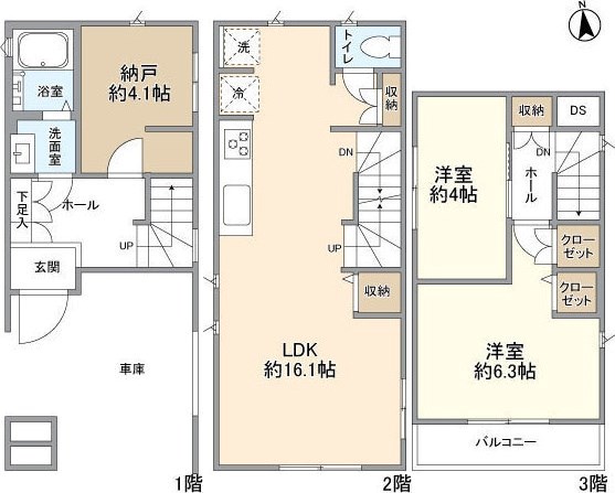 Kolet小平天神町 間取り