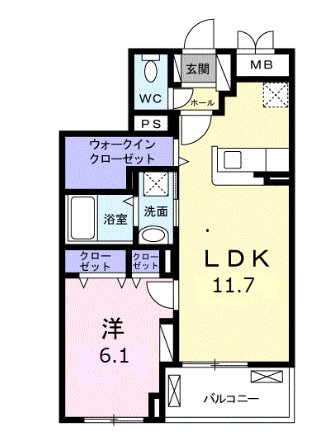 ボヌール　ド　レイ 間取り