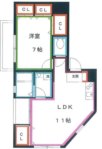 メゾンソイエ  間取り