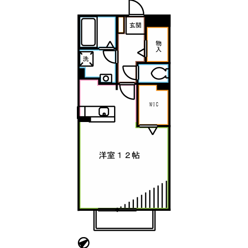 ブルームⅦ 間取り