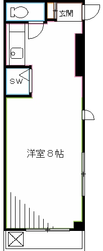 第12カネキマンション 間取り
