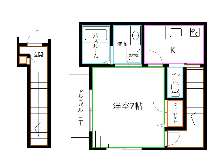 Cedar-t  間取り