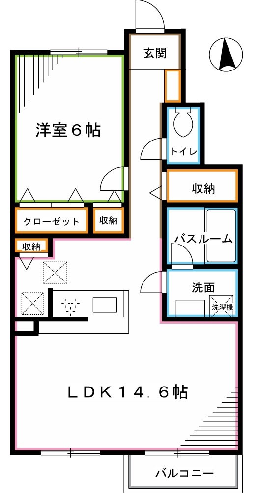 スプリングクリーク 間取り