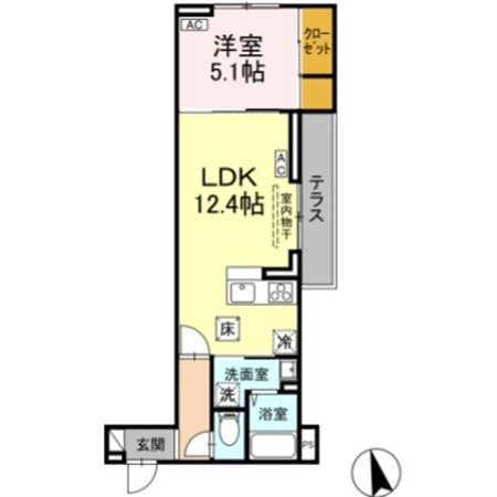 Asset-Court小金井本町B 間取り