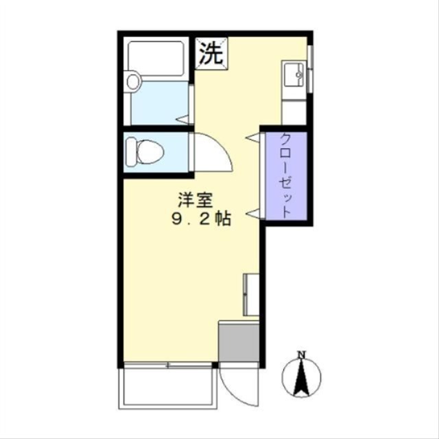 リーフハウス上水南 間取り