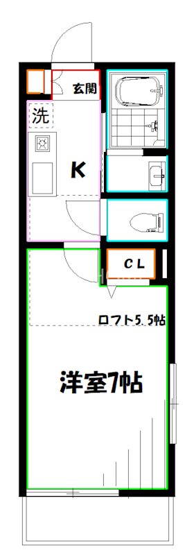 仮称　上連雀6丁目アパート 間取り