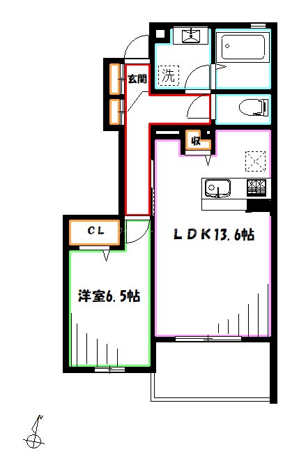 シルフィッドＳ 間取り