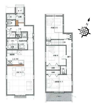 善福寺3丁目戸建賃貸住宅  間取り