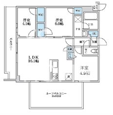 Ｓ－ＲＥＳＩＤＥＮＣＥ富士見ヶ丘ａｆｆｏｒｄ  間取り
