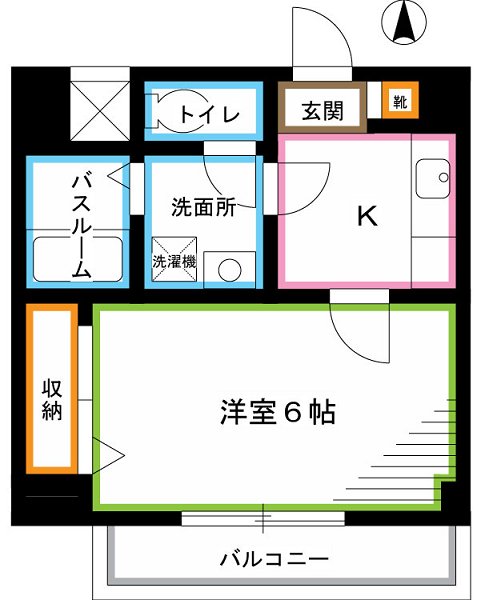 パレス・ユーカリ  間取り
