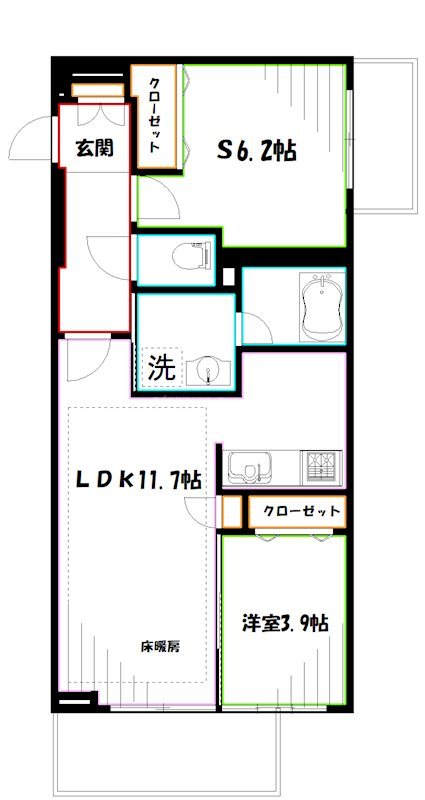 カールスルーエ吉祥寺 間取り
