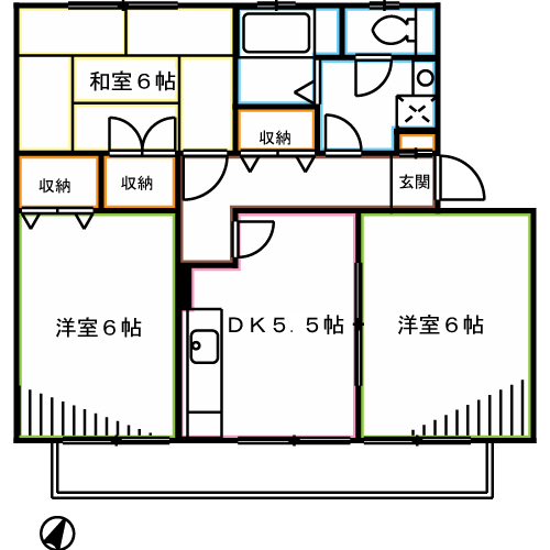 ヴェルドミール・レクス 間取り