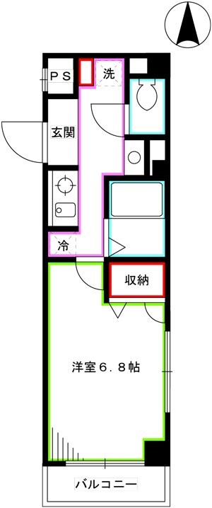コーポ千代 間取り