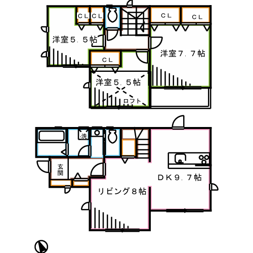 深大寺東町プレミアムハウス      間取り