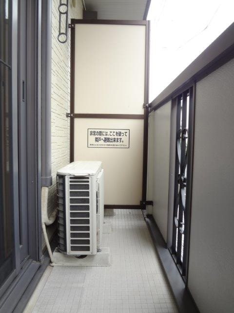 シャルメゾンC棟 ベランダ