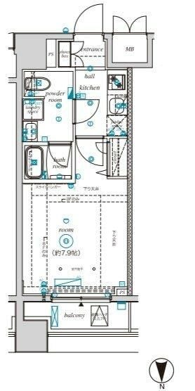 ベルシード新宿中落合 間取り