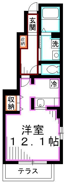 プレシャスⅠ 間取り