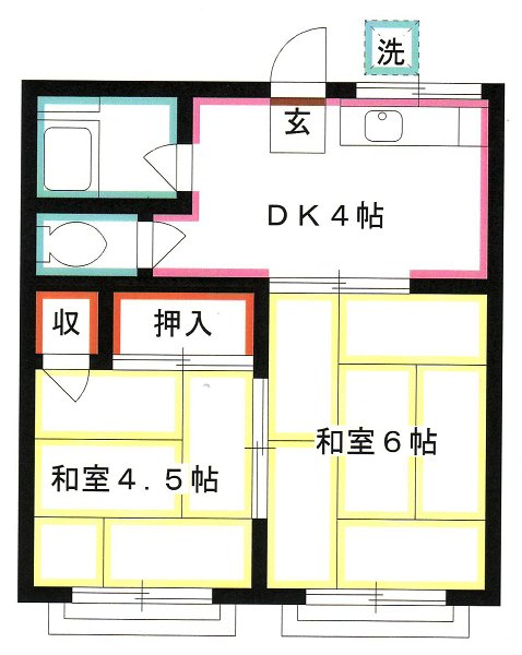 ドムス新間 間取り