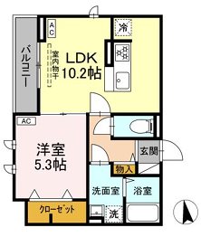 D-ROOM下連雀 間取り