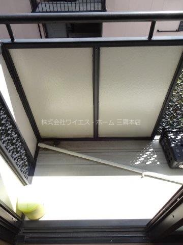 サイプレスタウンＢ棟 ベランダ