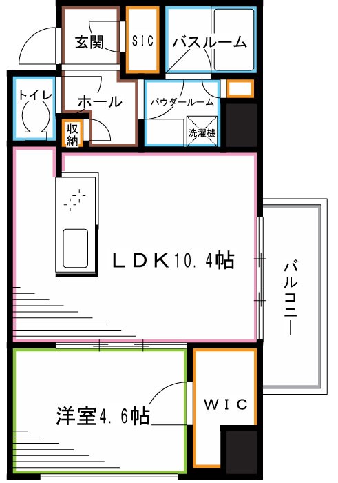 グロリアス西荻窪 間取り