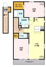 メゾン　ド　フルール 間取り