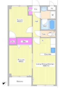 ブランドール高麗 間取り