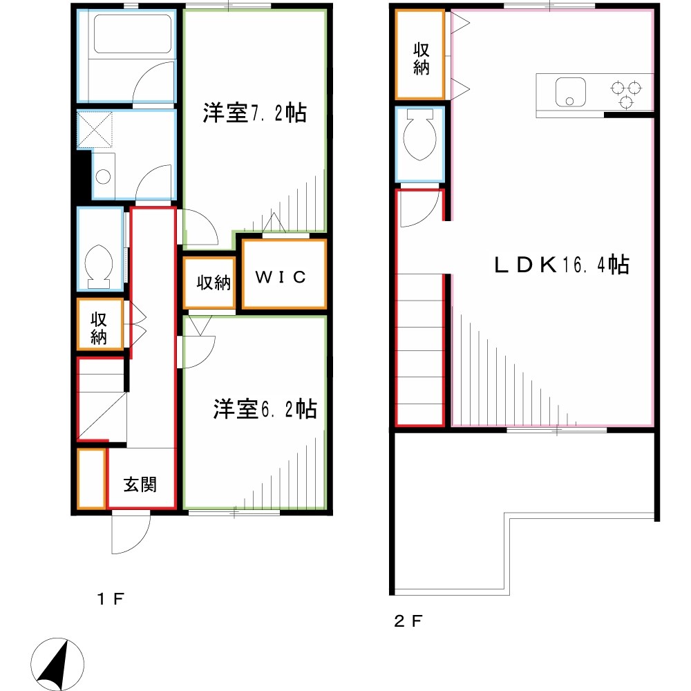 プラーサ　シマ   間取り