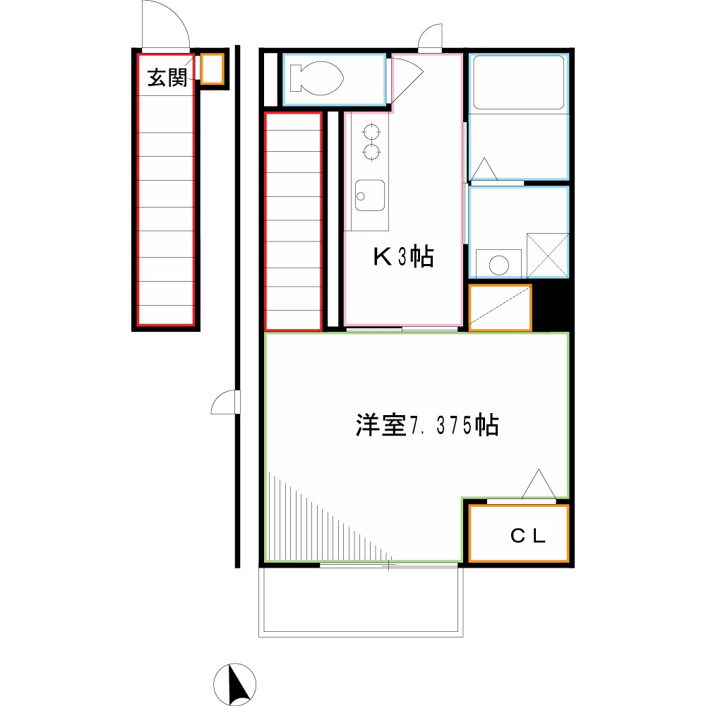 プロップ　テラス 間取り