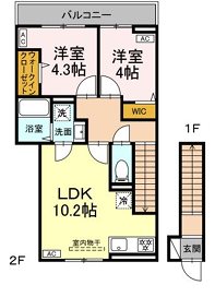 仮称　中町2丁目プロジェクト 間取り