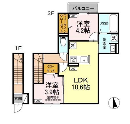 セレスティア中町 間取り
