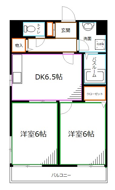 サリジェ21 間取り