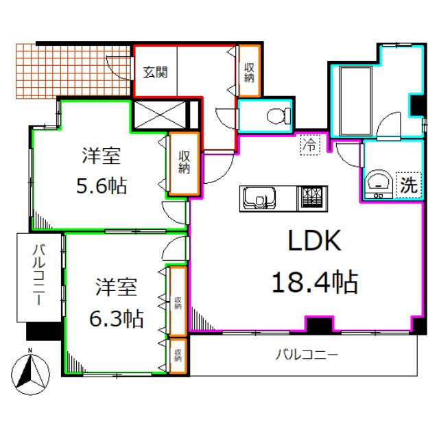 プルメリア 間取り