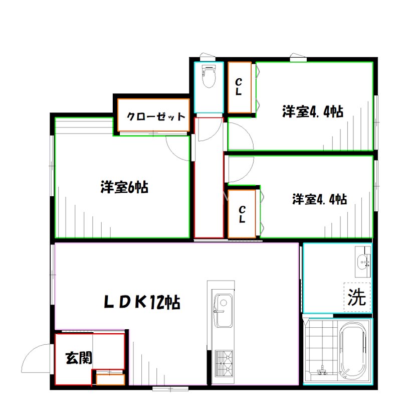 グランソフィア武蔵野市緑町 間取り