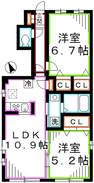 やまふく・吉祥寺　 間取り
