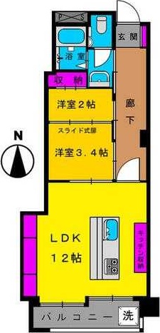 サンライフ高円寺 間取り