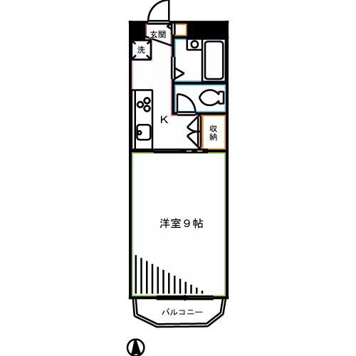 Ｒｏｙａｌ　Ｈｉｌｌｓ　けや木 間取り