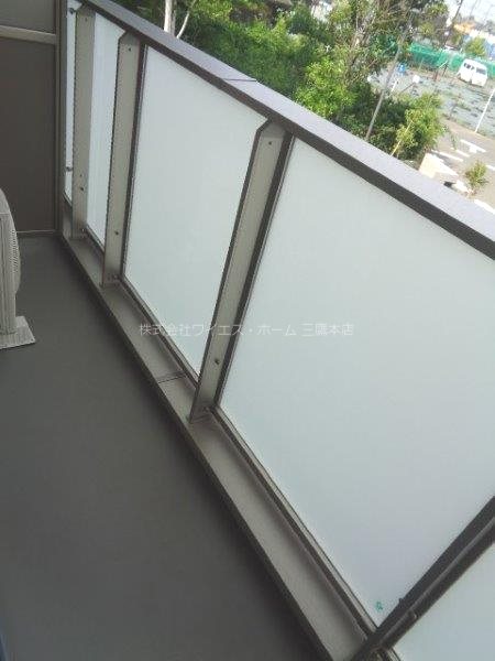 グリュックヴァーグ ベランダ