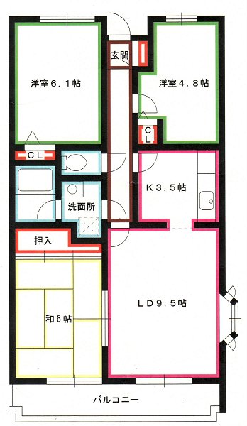 ヴィラフィーネ 間取り