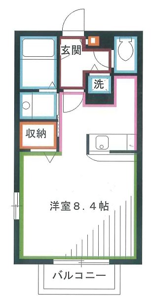 ネオアージュ吉祥寺  間取り